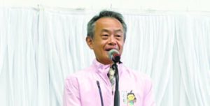 上川町長の大会会長あいさつ