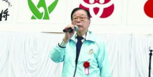 山岸・全段審会長のあいさつ